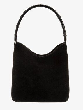 Gucci Bamboo Suede Hobo